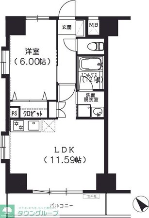 S-FORT船橋塚田の物件間取画像